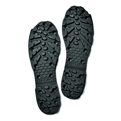 Image of Sidi SRS Enduro Bolted Sole Replacement Soles Motocross Boot Spares EUR 43 44 Black