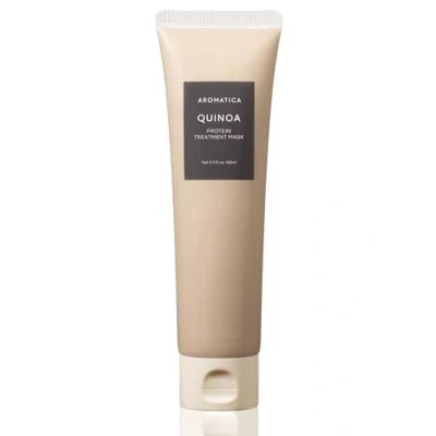 Image of AROMATICA Quinoa Protein Hair Treatment 5.41oz / 160ml, Silicone free, Sulfate Free/Nourish, Moisturizes, and Adds Shine