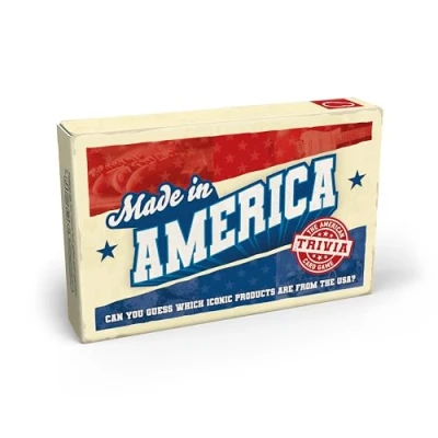Image of Bubblegum Stuff Made In America True Or False Trivia Game Test Your USA Know How Guess The Origins Of Products Get Most Cards 56 Flashcards 12.5x8.1cm