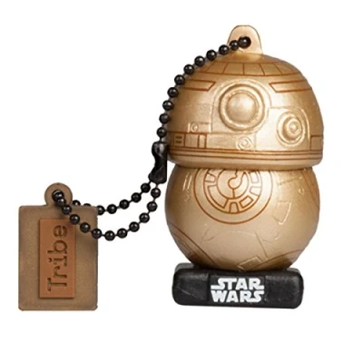 Image of USB stick 16 GB BB8 Gold Original Star Wars Flash Drive 2.0, Tribe FD030517