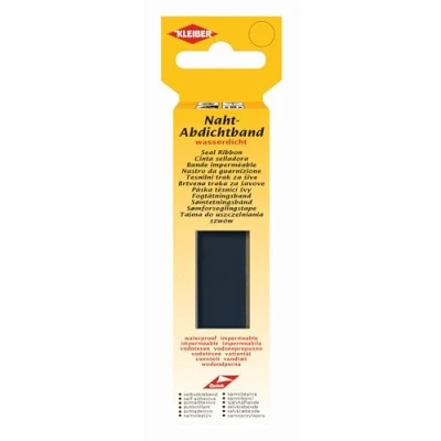 Image of Kleiber 3 m x 2 cm Self Adhesive Waterproof Fabric Seam Repair Tape for Tents Coats Umbrellas Etcetera, Dark Blue