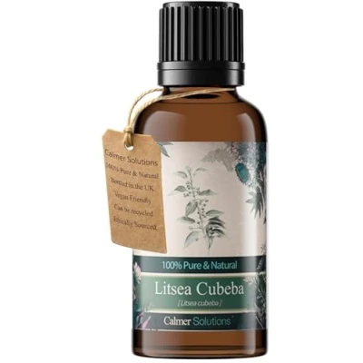 Image of Litsea Cubeba 100% Pure Essential Aromatherapy Oil 30ml