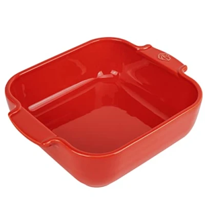 Image of Peugeot Saveurs Appolia 60213 Square Oven Dish 21 Red