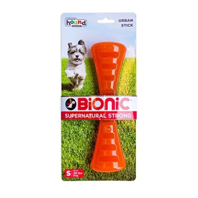 Image of Bionic Dog Stick Toy, Orange, Small, 0.18 kg