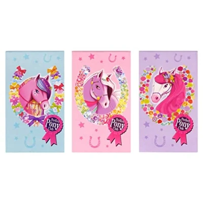 Image of Anila&#039;s Complete Pony Themed 10 Party Bag Fillers &amp; Favours Assorted Mini Notebooks. (Ideal for Children Aged 3 8)
