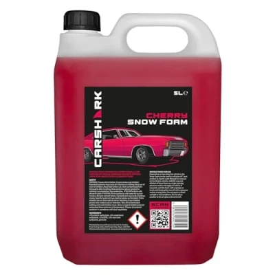 Image of CARSHARK Cherry Snow Foam 5 Litre, Ultra High Foaming, Easy Rinse Formula