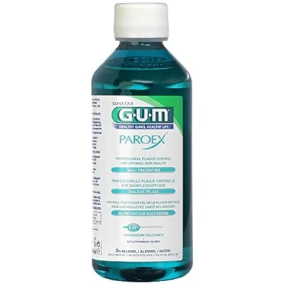 Image of GUM Paroex Mouthwash 0.06% CHX 500ml, 6er Advantage Pack (6X 500ml)