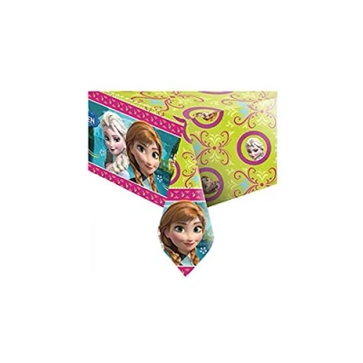 Image of Unique Party 71603 Plastic Disney Frozen Tablecloth, 1.8m x 1.2m