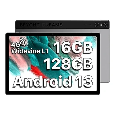 Image of UMIDIGI Android 13 Tablet 10.5 inch,Full HD GPS Tablets with Sim Card Slot,16(8+8)GB+128GB(TF 2TB) T616 CPU,1080P Netflix Widevine L1/1920*1200/7500mAh 18W Fast Charg/8+13MP/GMS/BT/Wifi/OTG/3.5mm Jack