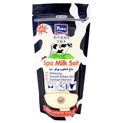 Image of YOKO Spa Milk Salt Bath With Vitamin E &amp; B3 300g (Original)