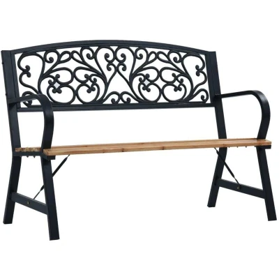 Image of vidaXL Garden Bench 120 cm Wood