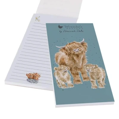 Image of Wrendale Designs Cow Highland Wishes Shopping Pad