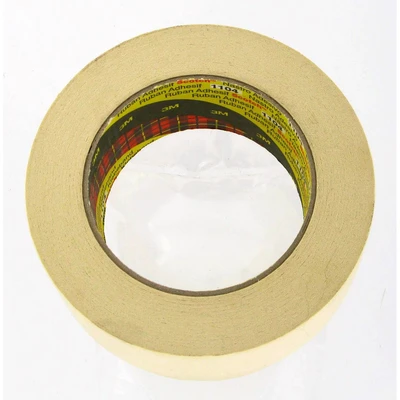 Image of 3M Scotch Low Adhesion Masking Tape 1104, Beige, 48 mm x 50 m