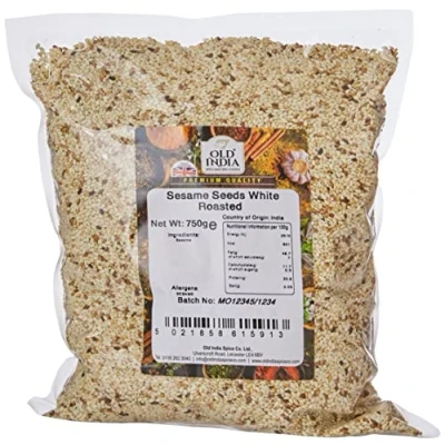 Image of Old India Sesame Seeds White Roasted 750g