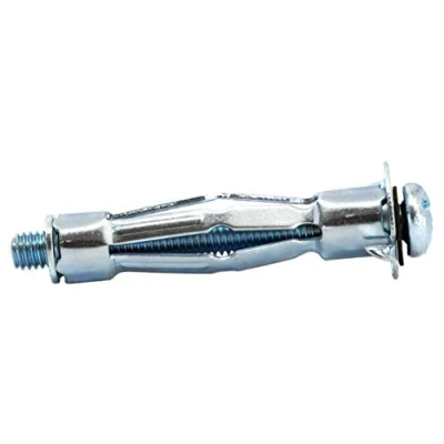 Image of M6 x 65mm Drywall Anchors Plasterboard Cavity Wall Fixings Hollow Plugs (Pack of 6)