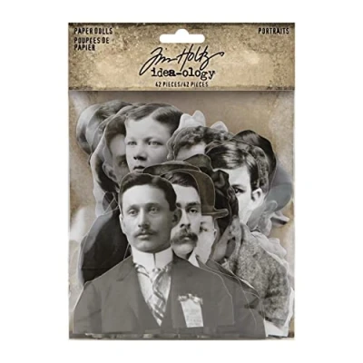 Image of Tim Holtz Paper Crafts, Black