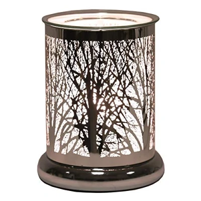 Image of Aroma Silhouette Electric Wax Melt Burner Forest AR1511