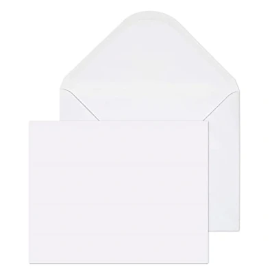 Image of Blake Purely Everyday C6 114 x 162 mm 90gsm Banker Invitation Gummed Envelopes (2003) White Pack of 1000