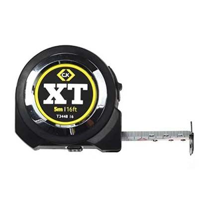 Image of C.K XT Professional Heavy Duty Double Sided Tape Measure 5 metre 25mm blade