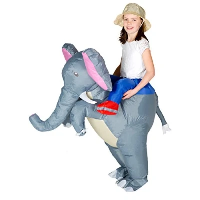 Image of Bodysocks® Inflatable Elephant Costume (Kids)