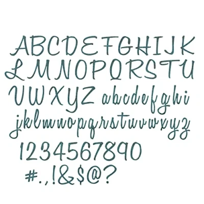 Image of Sizzix Thinlits Die Set 69PK Script Upper &amp; Lower by Tim Holtz, Metal, Silver, 19.1 x 14.4 0.4 cm