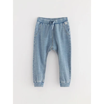 Image of Lindex Trousers for kids, Size: 9 12m, Light denim