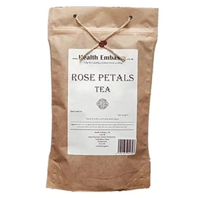 Image of Health Embassy Rose Petals Tea (100% Dried Petals) (50g)