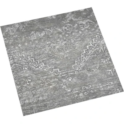 Image of vidaXL Self adhesive Flooring Planks 55 pcs PVC 5.11 m² Concrete Grey