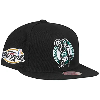 Image of Mitchell &amp; Ness Snapback Cap TOP SPOT Boston Celtics 2008 One Size