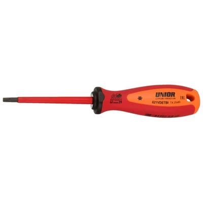 Image of Screwdriver vde tbi with tx profile: red 25 ZFUN616457 Unior