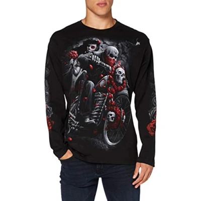 Image of Spiral Dotd Bikers Hoody Black S