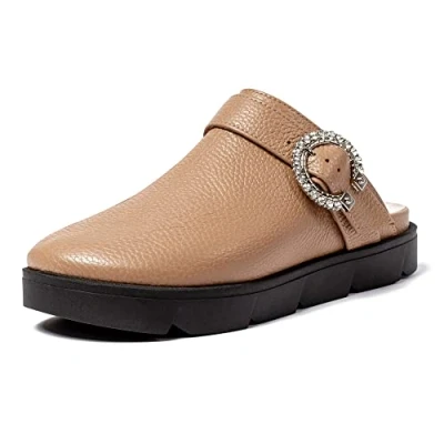 Image of L37 HANDMADE SHOES Women&#039;s in My ARMS Sandal, Tan, 1 UK
