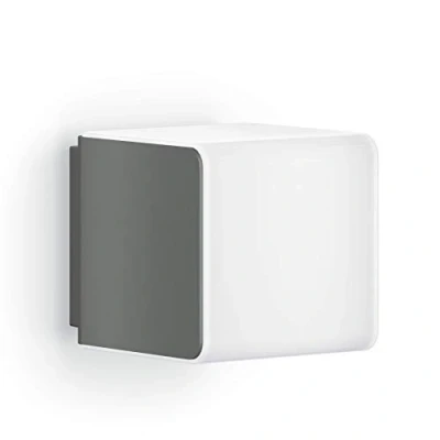Image of Steinel Outdoor Light L 830 SC Anthracite, LED Wall Light, 160 Motion Detector, Networkable, can be Operated via Bluetooth App, 9.1 W