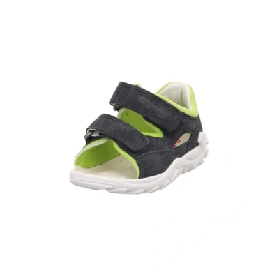 Image of Superfit Flow Sandal, Grey/Light Green, 2 UK Child