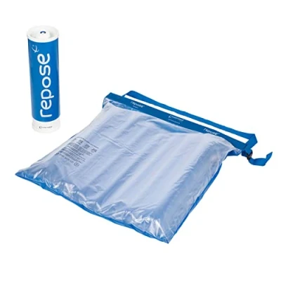 Image of Repose Pressure Relief Seat Cushion with Manual Pump Inflatable for Chair or Wheelchair Aids in the Prevention of Bed Sores and Ulcers