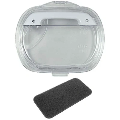 Image of SPARES2GO Water Collector Container + Filter for Hoover CSH8A2DES DMHD1013A2 80 Tumble Dryer