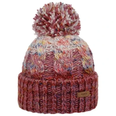 Image of Barts Womens Iska Knitted Pom Space Dyed Warm Beanie Hat
