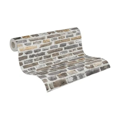 Image of A.S. Création The Bos 388292 Non Woven Wallpaper 10.05 m x 0.53 Made in Germany Grey/Brown