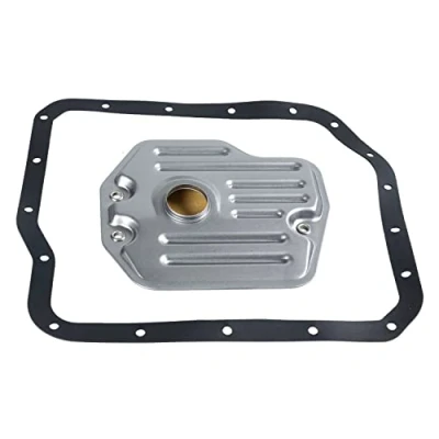 Image of 3516821010, 3516821010S1, 3516821011, 3516821011S1, 3533006010 Hydraulic Filter Set, automatic transmission BLUE PRINT ADT32145 with oil sump gasket