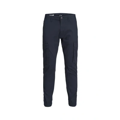 Image of Jack &amp; Jones Junior Jjipaul Jjflake Cargo trousers for kids, Size: 9y, Navy blazer