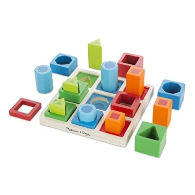 Image of Melissa &amp; Doug Shape Sequence Sorting Set