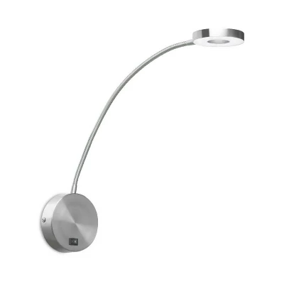 Image of Llit LED Wall Reading Lights Satin Nickel 3.3W 4000K 133lm