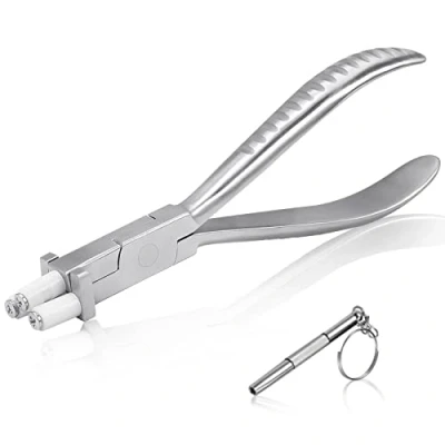 Image of SPEEDWOX Stainless Steel Optical Trident Pliers 6 Inch Eyeglasses Adjusting Frame Bending Bridge Temple Repair Tool Repairing Plier with Eyeglass Screwdriver