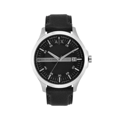 Image of Armani Exchange Watch, Men&#039;s, Size: One Size, Schwarz