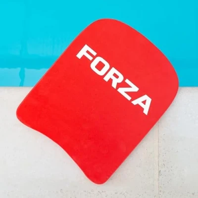 Image of FORZA Swimming Kickboards Durable EVA Foam Training Aids for All Ages &amp; Skill Levels Multiple Sizes Packs (Size 3 (Red), Pack of 1)