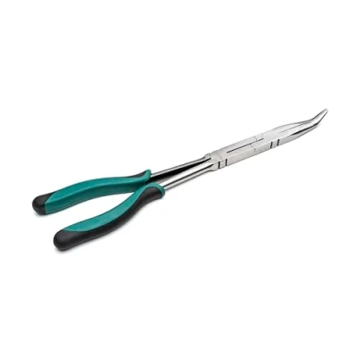 Image of SATA ST70721ST Double X Pliers with 45 Degree Jaws and Anti Slip Handles, for Added Reach in Tight Spaces