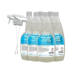 Image of 2Work Perfumed Spray Wipe Sanitiser 750ml (Pack of 6) 211SVW