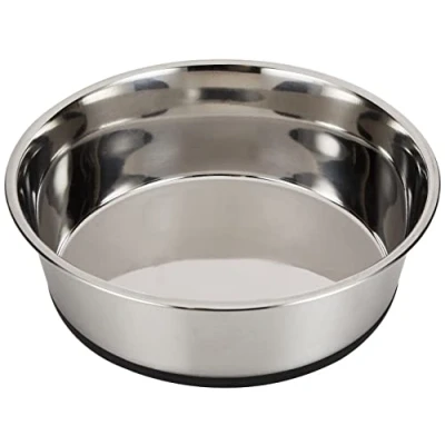 Image of Kerbl Stainless Steel Bowl, 2800 ml, Silver