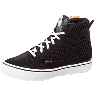 Image of TCX Women&#039;s Street 3 Lady Air Motorcycle Boot, Black White, UK