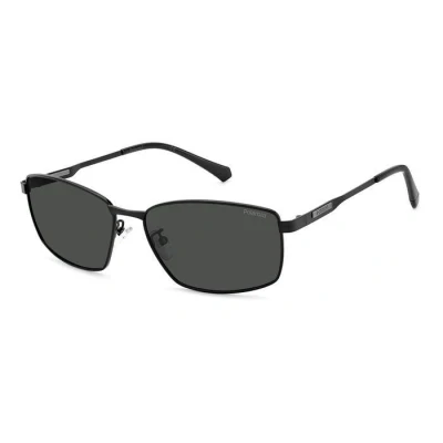 Image of Polaroid PLD 2137/S sunglasses Black Grey Polarised
